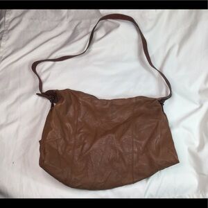 Vintage Mulberry Company Soft Leather Crossbody Handbag